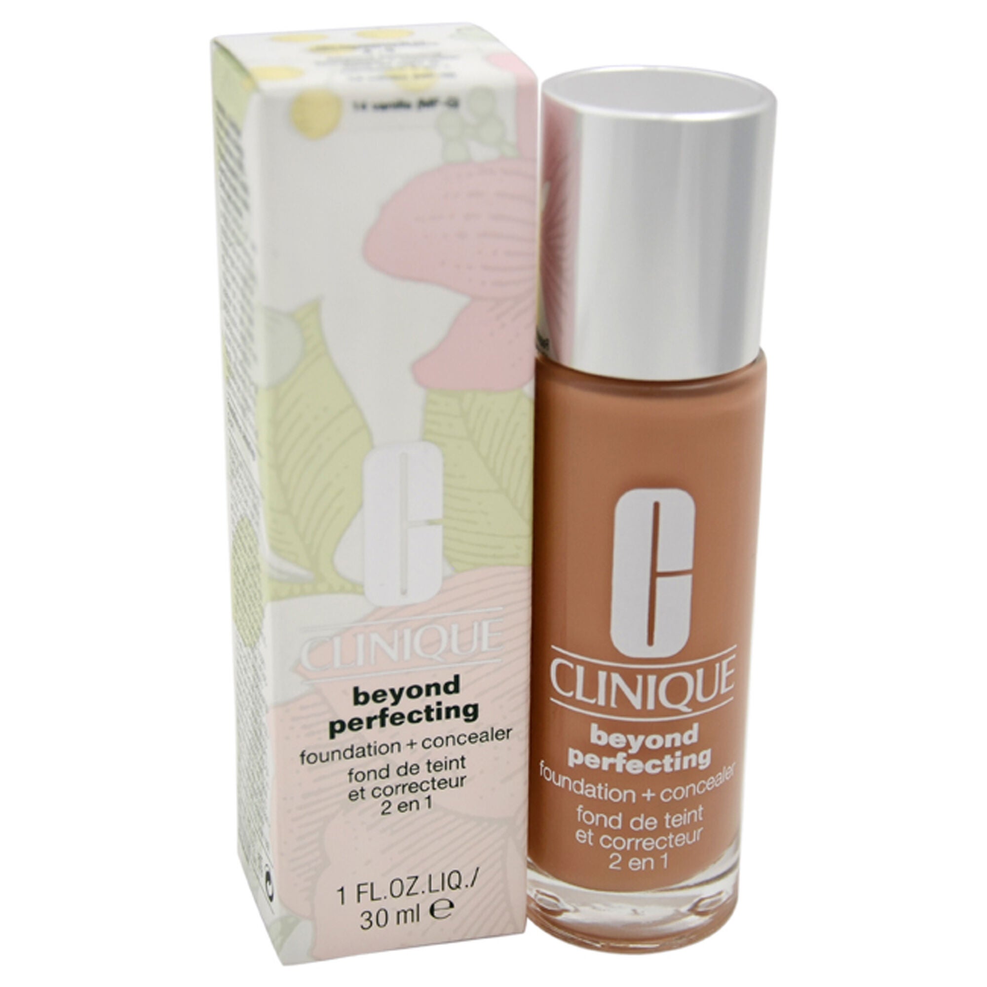 Beyond Perfecting Foundation Plus Concealer - 14 Vanilla MF-G by Clinique for Women - 1 oz Makeup, See Description, hi-res image number 0