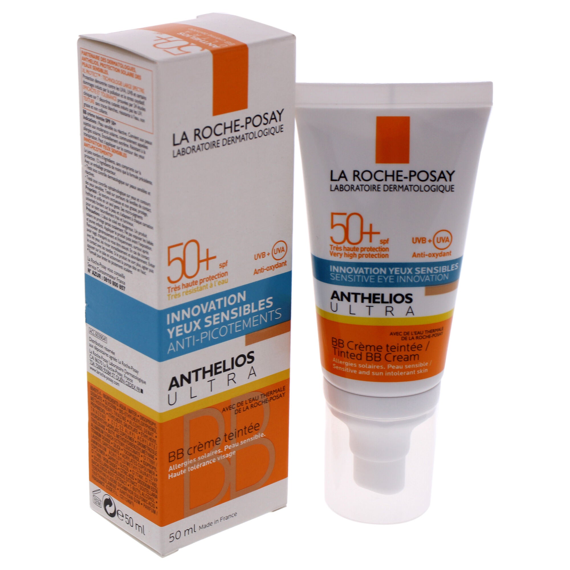 Anthelios Ultra Tinted BB Cream SPF 50 by La Roche-Posay for Unisex - 1.7 oz Makeup, , alternate image number 8