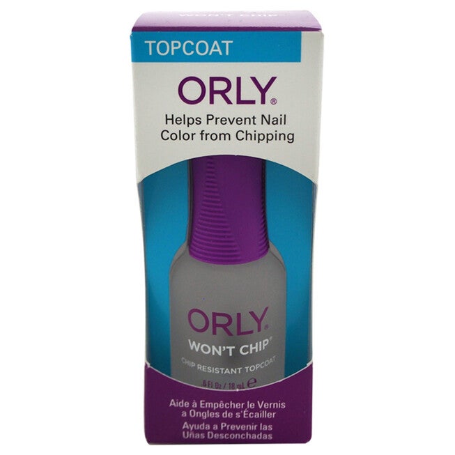 Wont Chip - Chip Resistant Topcoat by Orly for Women - 0.6 oz Nail Polish, NA, hi-res image number null