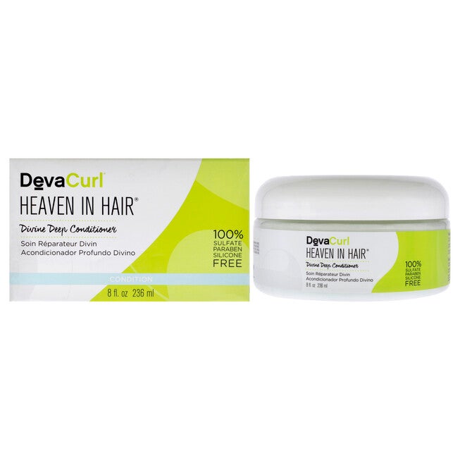 Heaven In Hair Divine Deep Conditioner by DevaCurl for Unisex - 8 oz Treatment, See Description, hi-res image number 0