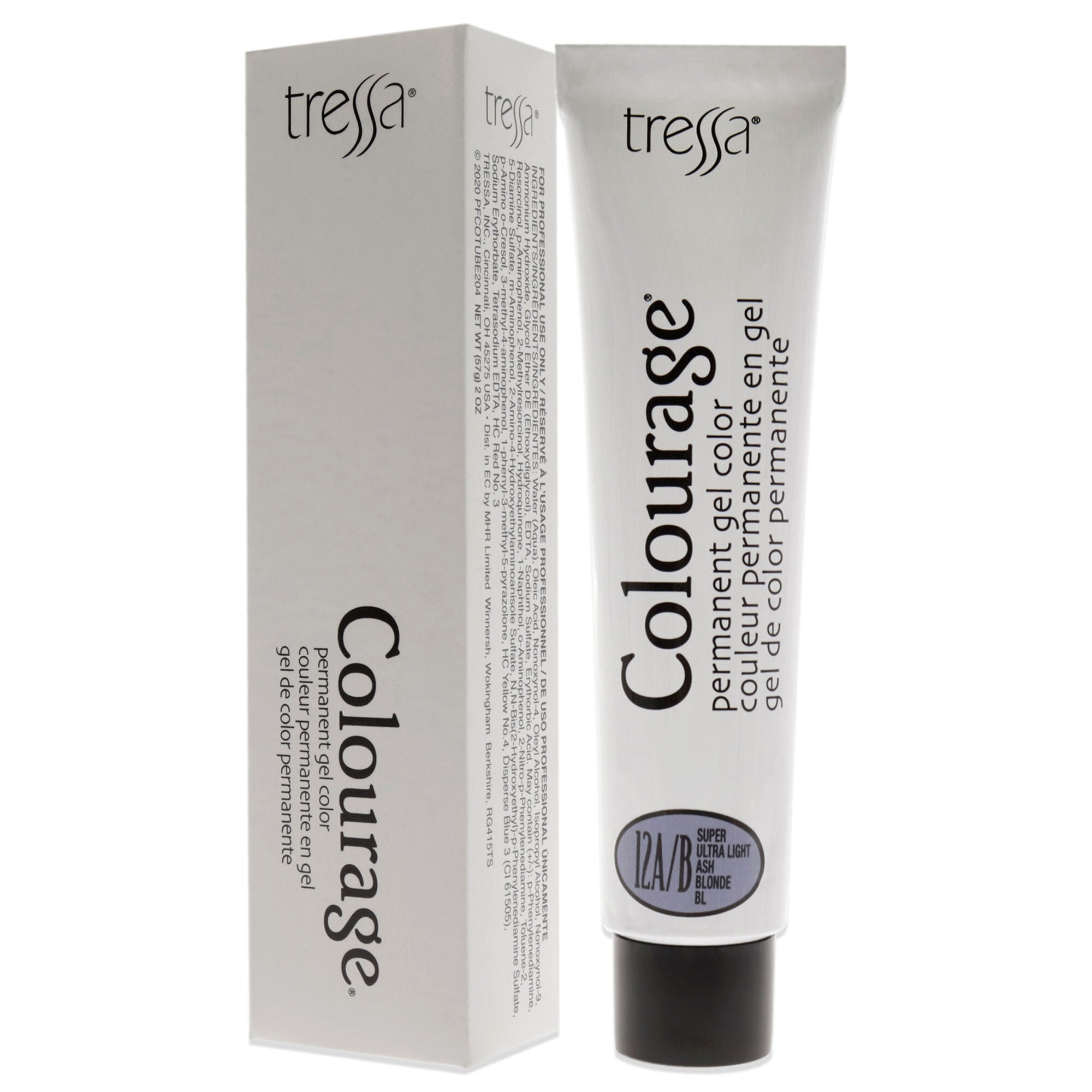 Colourage Permanent Gel Color - 12AB Super Ultra Light Ash Blonde by Tressa for Unisex - 2 oz Hair Color, , alternate image number 7