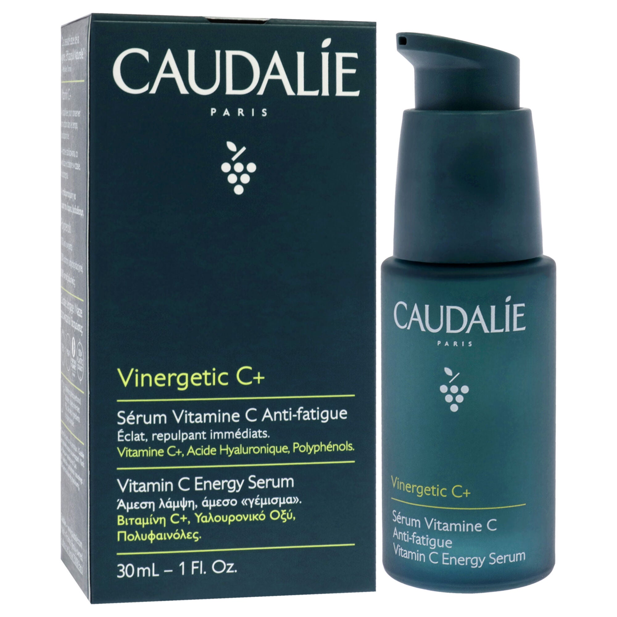 Vinergetic C Plus Anti-Fatigue Vitamin C Energy Serum by Caudalie for Women - 1 oz Serum, See Description, alternate image number 1