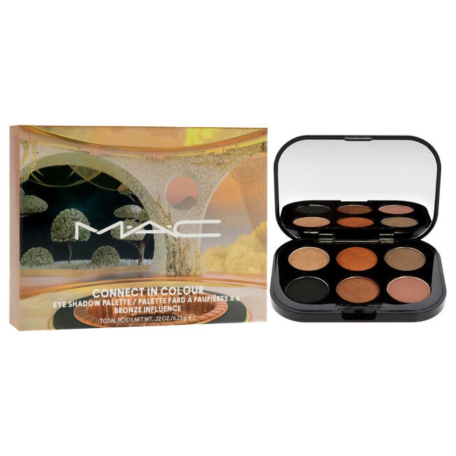Connect In Colour Eye Shadow Palette - Bronze Influence by MAC for Women - 0.22 oz Eye Shadow, NA, alternate image number null