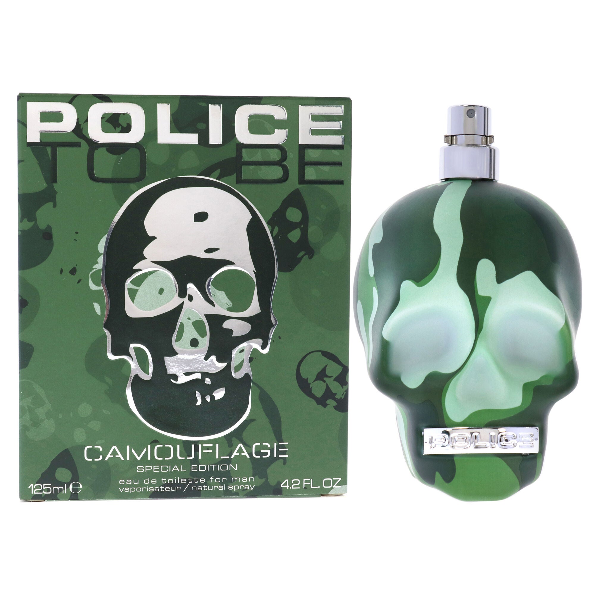 Police To Be Camouflage by Police for Men - 4.2 oz EDT Spray, See Description, hi-res image number 0