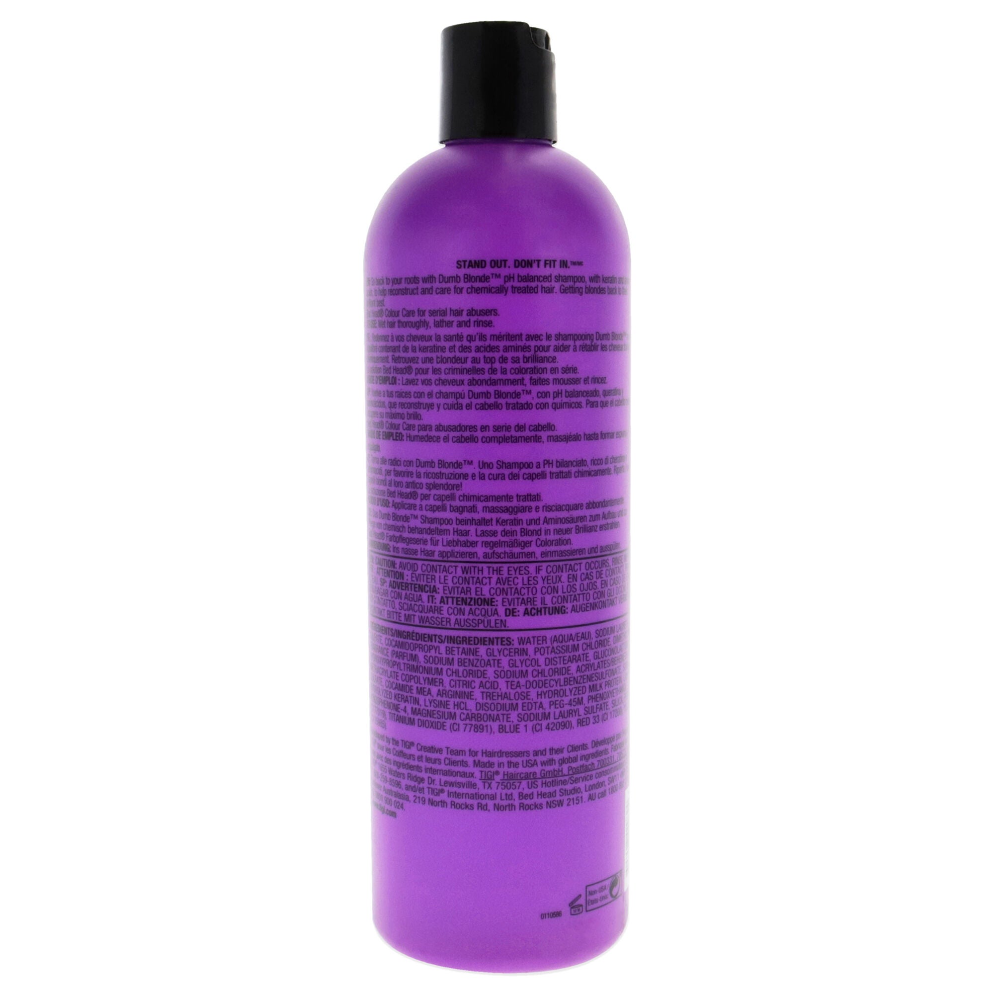 Bed Head Dumb Blonde Shampoo by TIGI for Unisex - 25.36 oz Shampoo, See Description, alternate image number 1