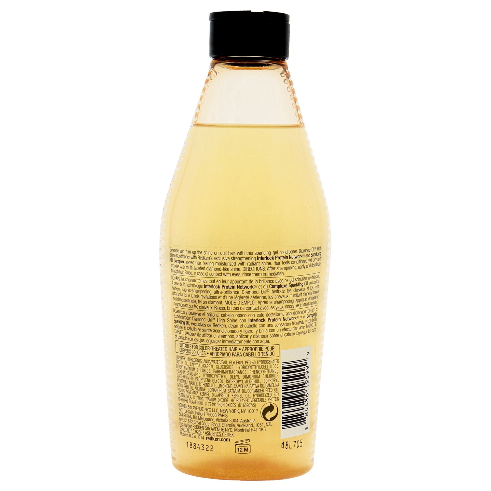 Diamond Oil High Shine Gel Conditioner by Redken for Unisex - 8.5 oz Conditioner, See Description, alternate image number 1