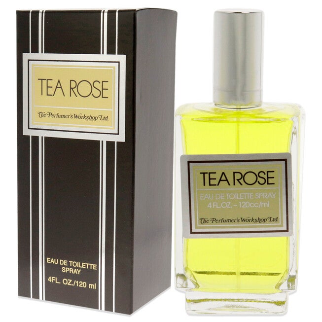 Tea Rose by Perfumers Workshop for Women - 4 oz EDT Spray, See Description, alternate image number 3
