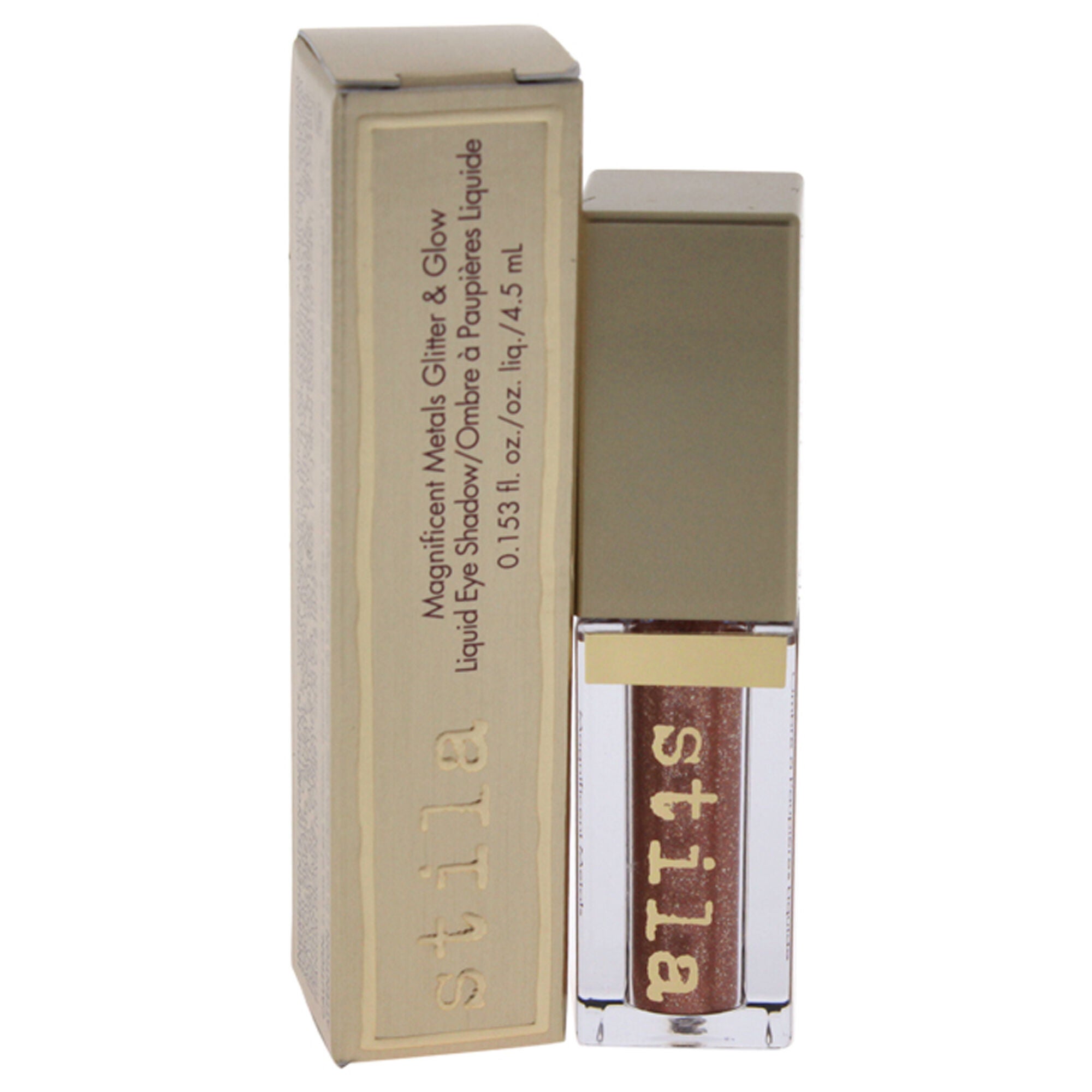 Glitter & Glow Liquid Eyeshadow - Rose Gold Retro by Stila for Women - 0.153 oz Eyeshadow, , alternate image number 5