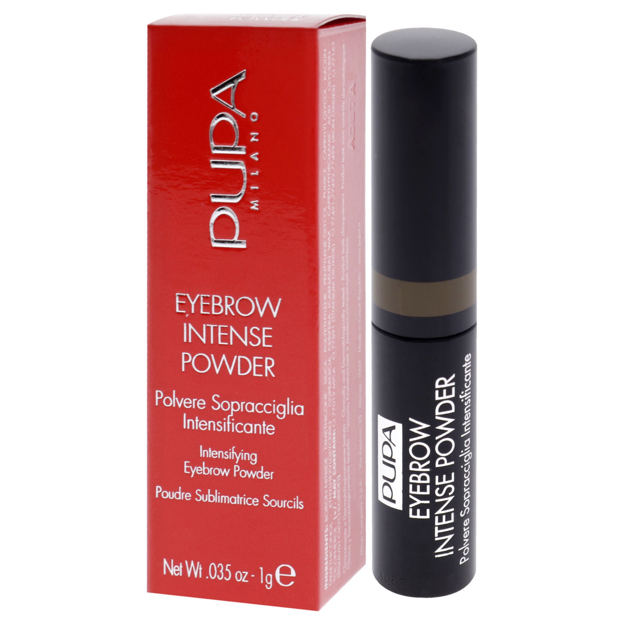 Eyebrow Intense Powder - 001 Blonde by Pupa Milano for Women - 0.035 oz Eyebrow, See Description, alternate image number 3