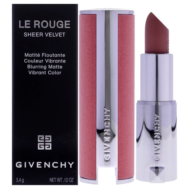 Le Rouge Sheer Velvet Matte Lipstick - 10 by Givenchy for Women - 0.12 oz Lipstick, NA, hi-res image number null
