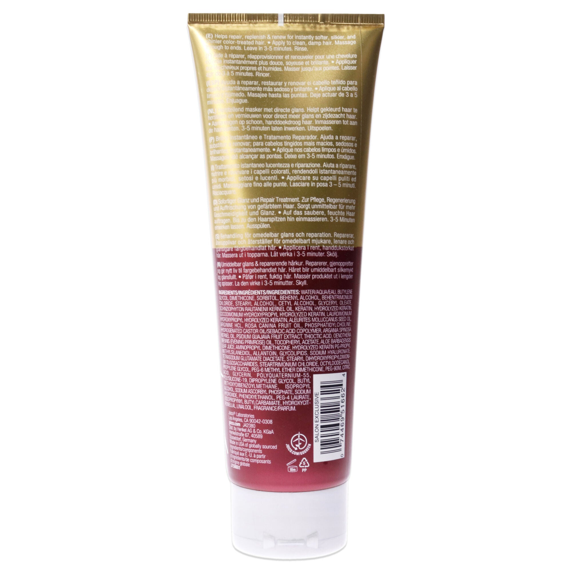 K-Pak Color Therapy Luster Lock by Joico for Unisex - 8.5 oz Treatment, , alternate image number 4