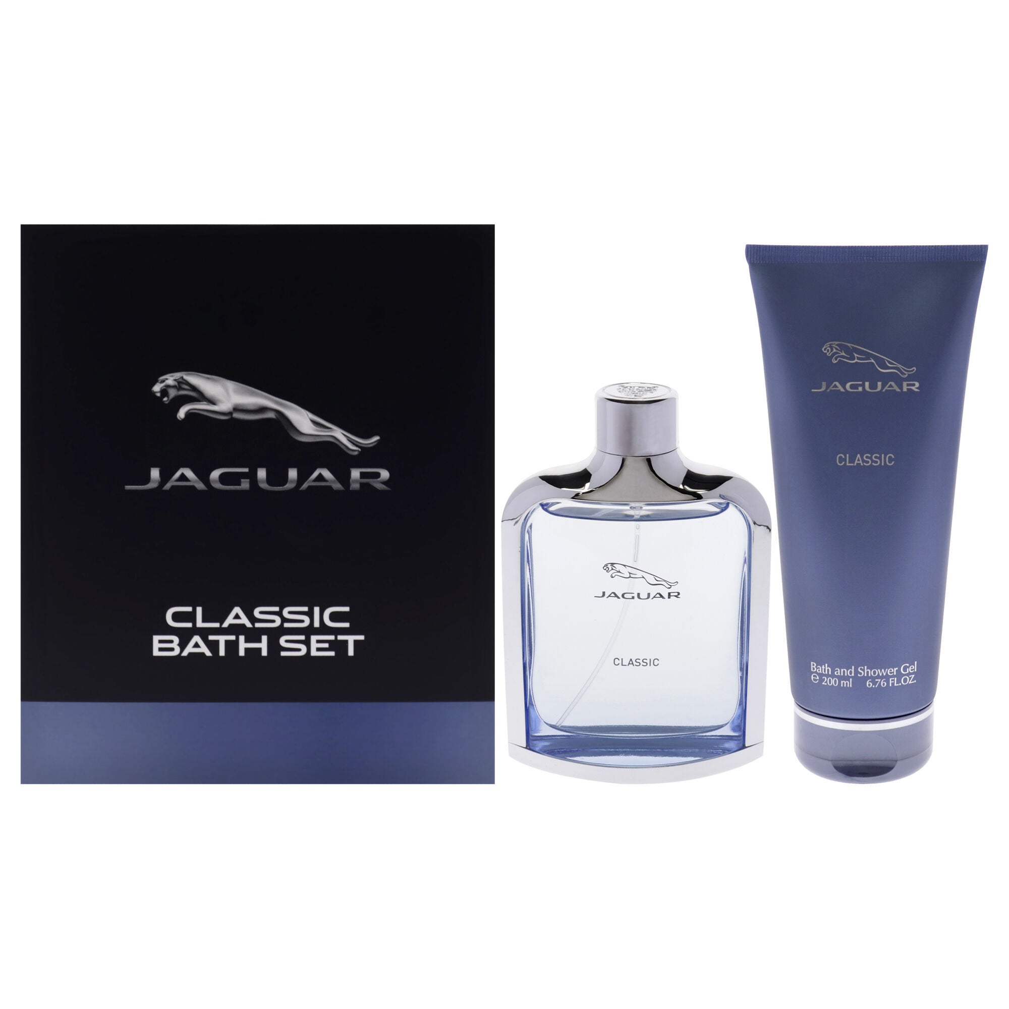 Jaguar Classic Blue by Jaguar for Men 2 Pc Gift Set 3.4oz EDT Spray