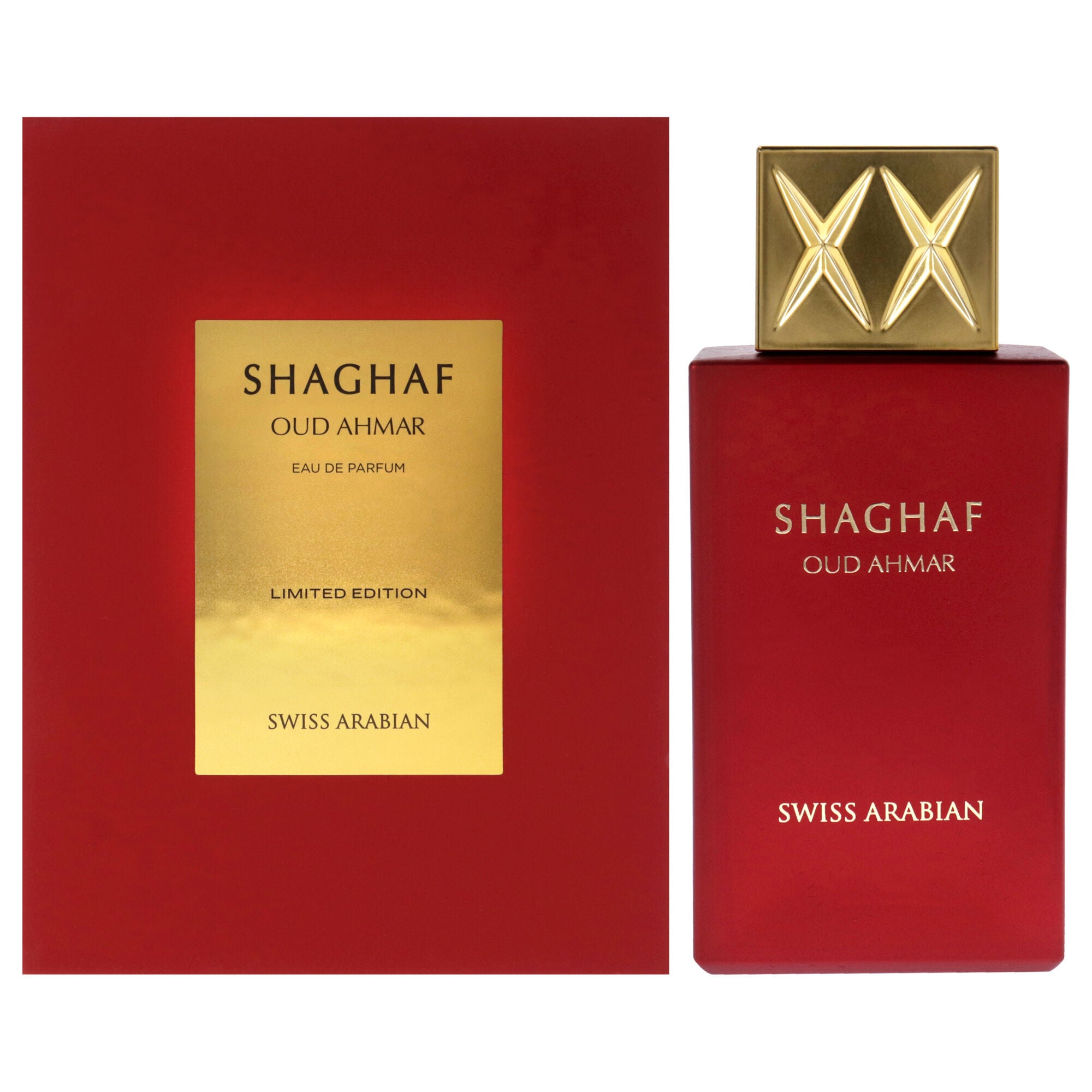 Shaghaf Oud Ahmar by Swiss Arabian for Unisex - 2.5 oz EDP Spray (Limited Edition), See Description, hi-res image number 0
