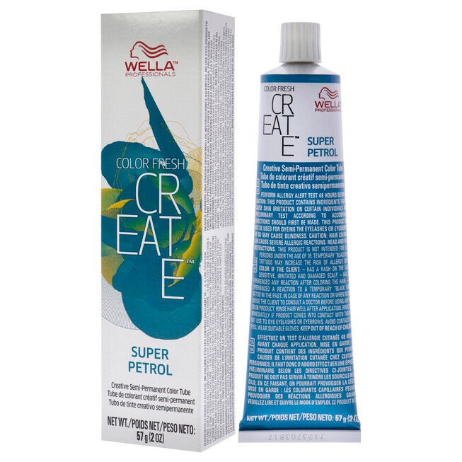 Color Fresh Create Semi-Permanent Color - Super Petrol by Wella for Unisex - 2 oz Hair Color, NA, alternate image number null
