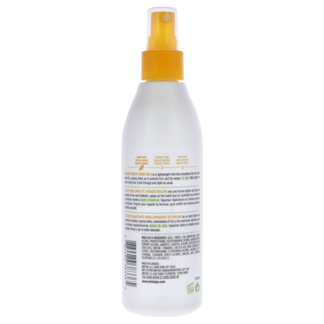 Biolage Smooth Shine Milk by Matrix for Unisex - 8.5 oz Milk, , alternate image number null