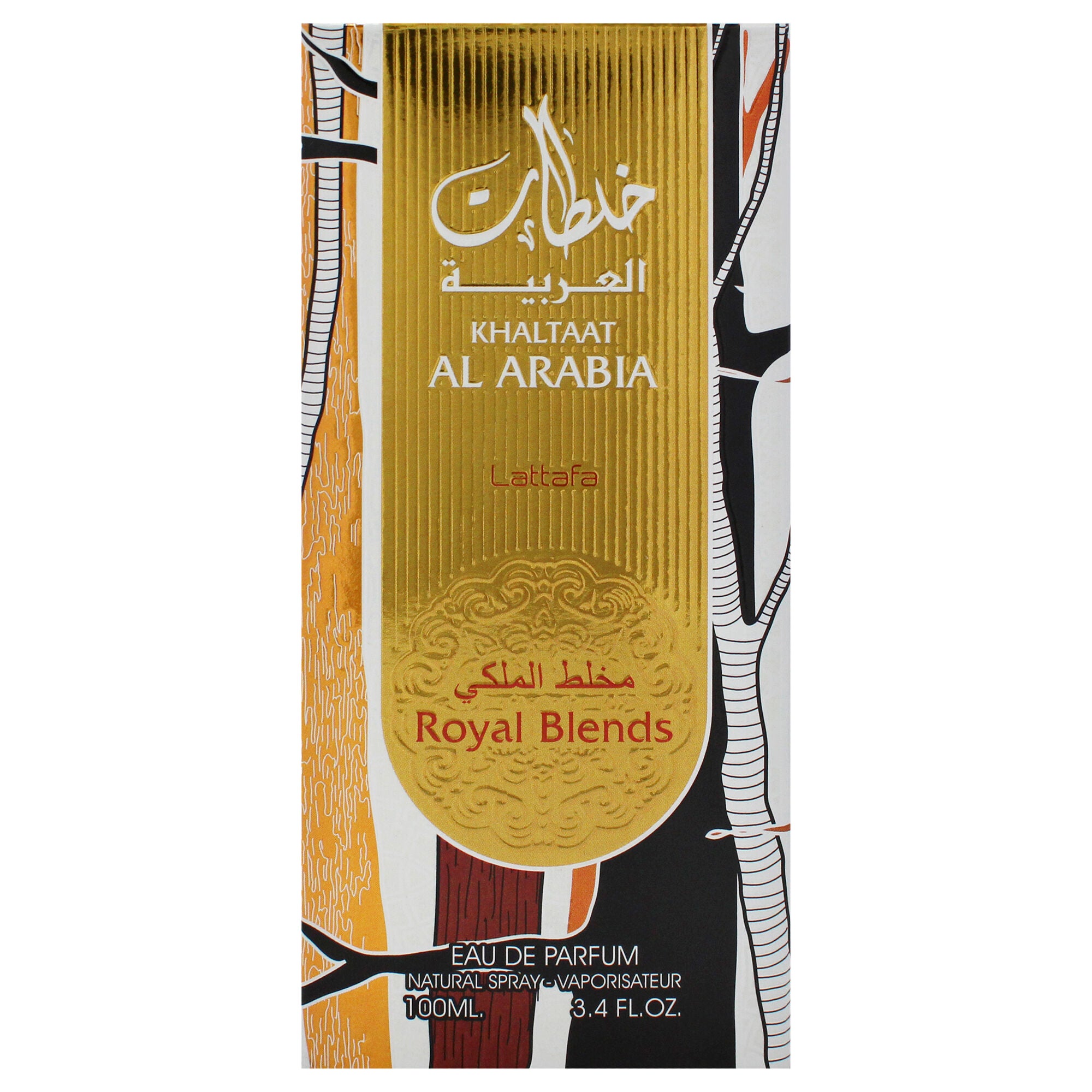 Khaltaat Al Arabia - Royal Blends by Lattafa for Unisex - 3.4 oz EDP Spray, Clear, alternate image number 4