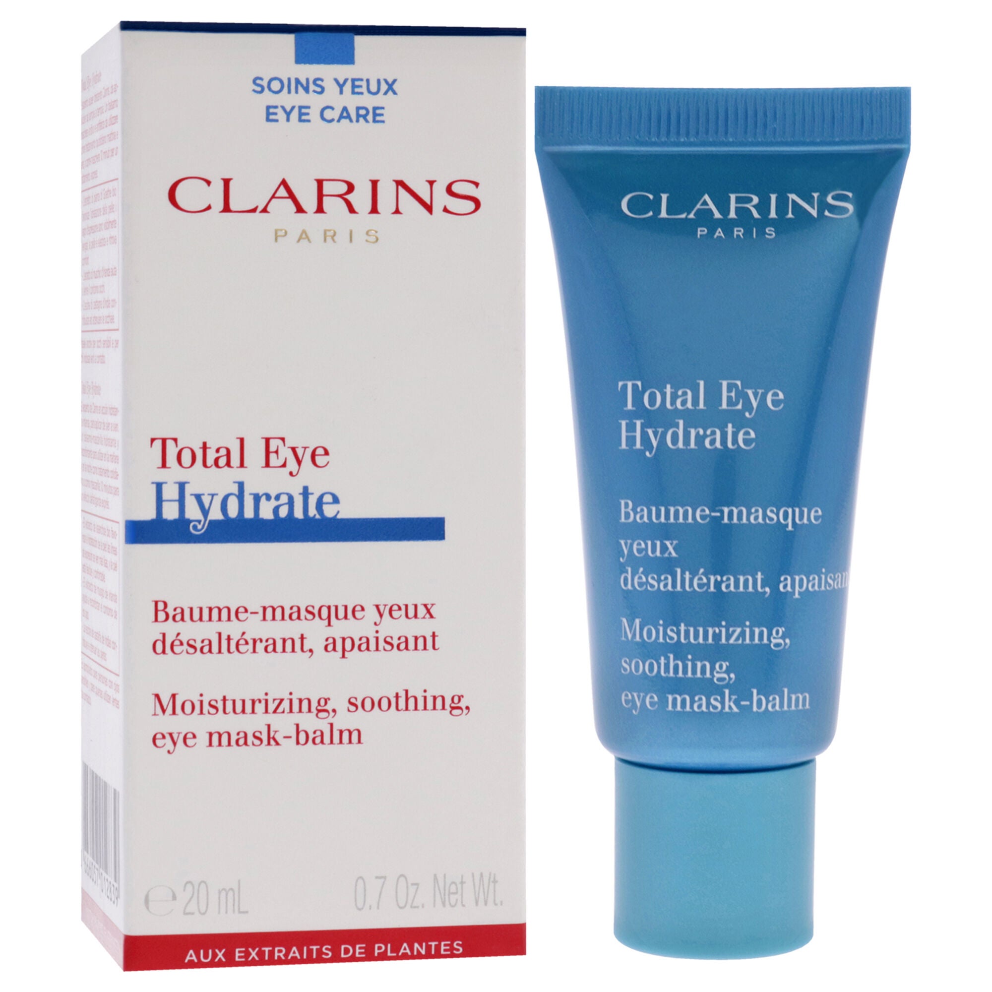 Total Eye Hydrate Moisturizing Soothing Eye Mask-Balm by Clarins for Women - 0.7 oz Balm, See Description, alternate image number 2