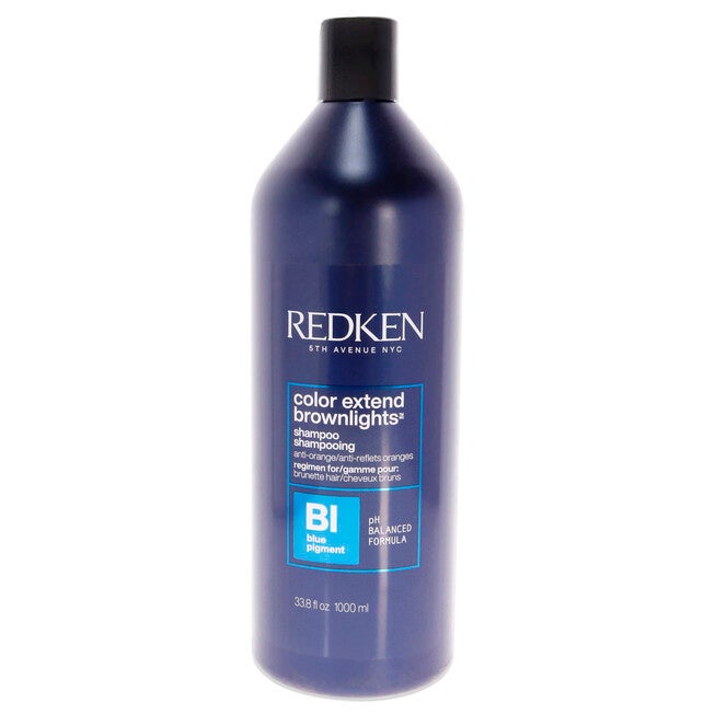 Color Extend Brownlights Blue Toning Shampoo-NP by Redken for Unisex - 33.8 oz Shampoo, NA, hi-res image number null