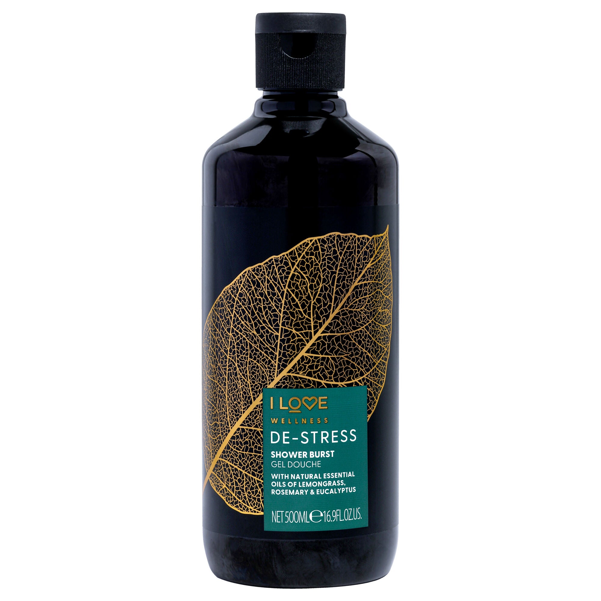 Wellness Shower Burst - De-Stress by I Love Cosmetics for Women - 16.9 oz Shower Gel, See Description, hi-res image number 0