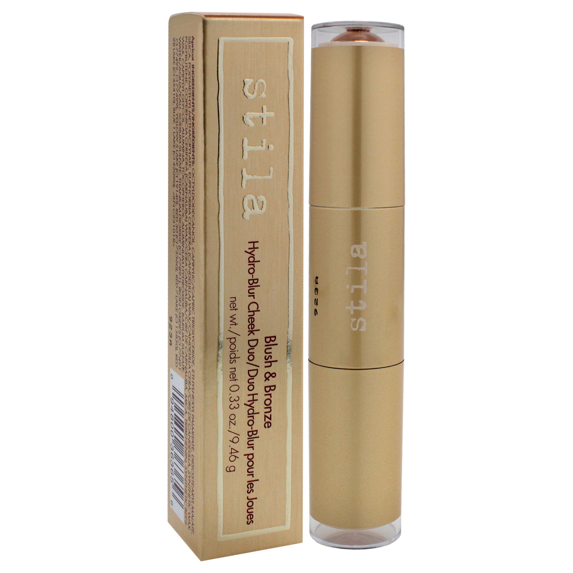 Blush and Bronze Hydro Blur Cheek Duo - Apricot and Golden by Stila for Women - 0.33 oz Makeup, See Description, alternate image number 1