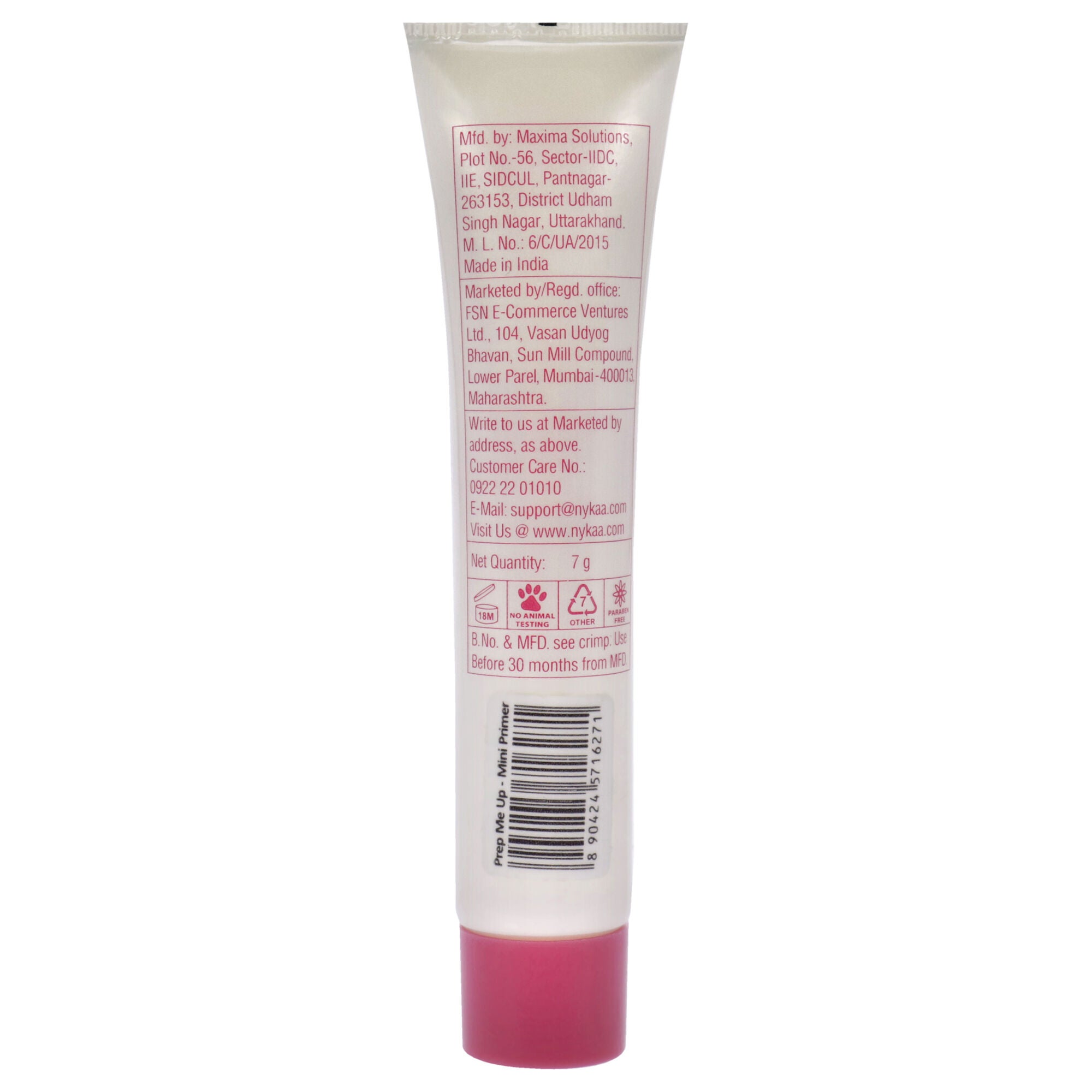 Prep Me Up Face Primer by Nykaa Cosmetics for Women - 0.24 oz Primer, , alternate image number 2