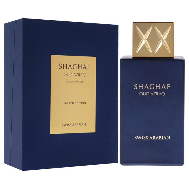 Shaghaf Oud Azraq by Swiss Arabian for Unisex - 2.5 oz EDP Spray (Limited Edition), NA, alternate image number null