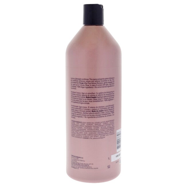 Pure Volume Conditioner by Pureology for Unisex - 1 Liter Conditioner, NA, alternate image number null