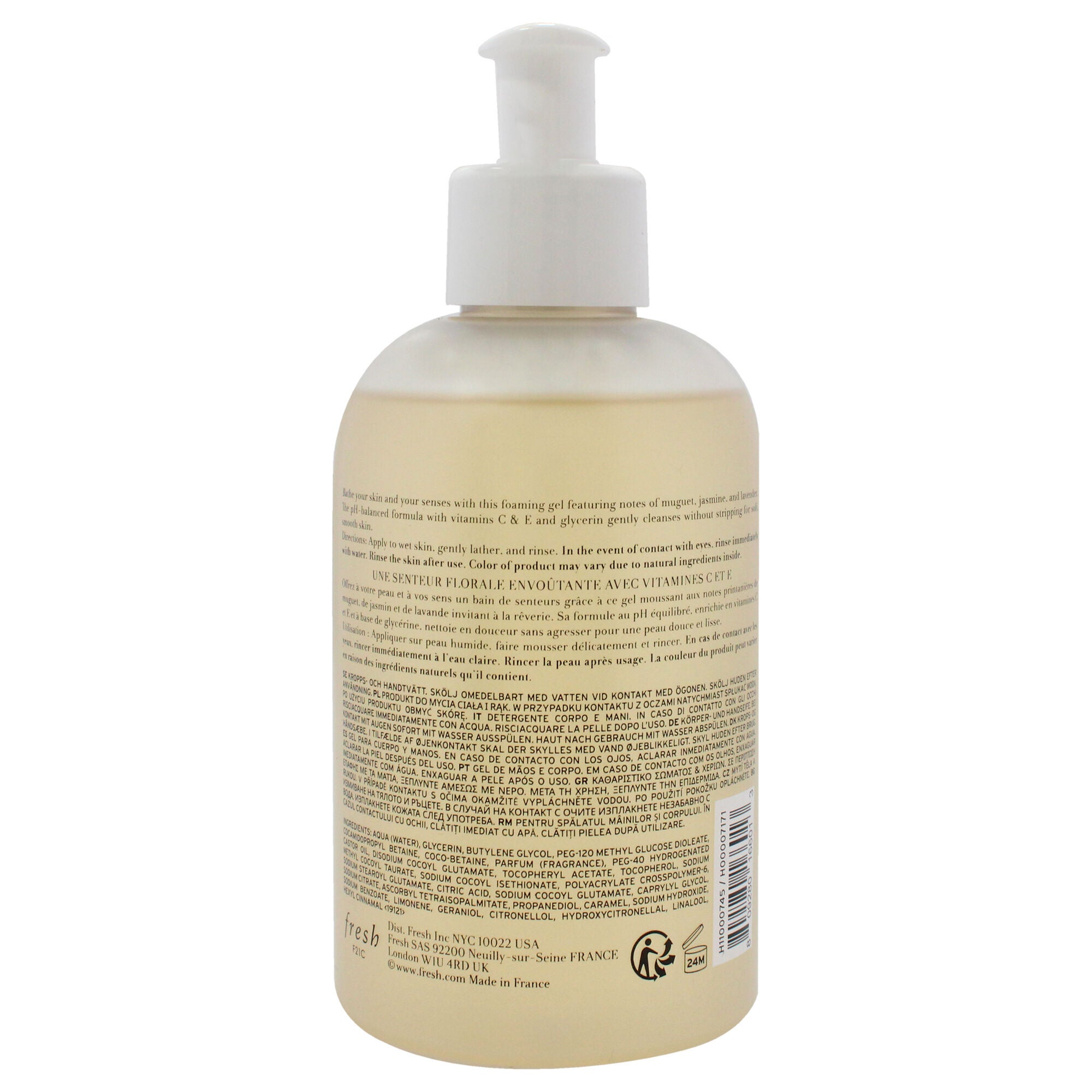 Lily Jasmine by Fresh for Women - 10 oz Body Wash, Beige, alternate image number 1
