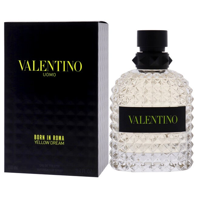 Uomo Born In Roma Yellow Dream by Valentino for Men - 3.4 oz EDT Spray, NA, alternate image number null