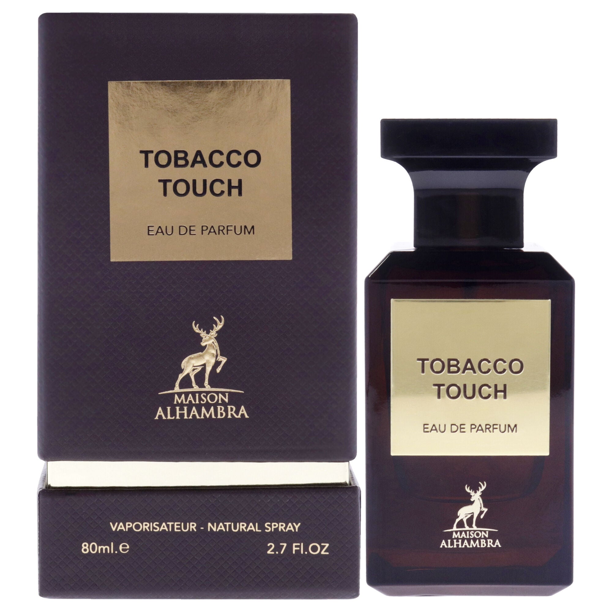 Tobacco Touch by Maison Alhambra for Men - 2.7 oz EDP Spray, See Description, hi-res image number 0