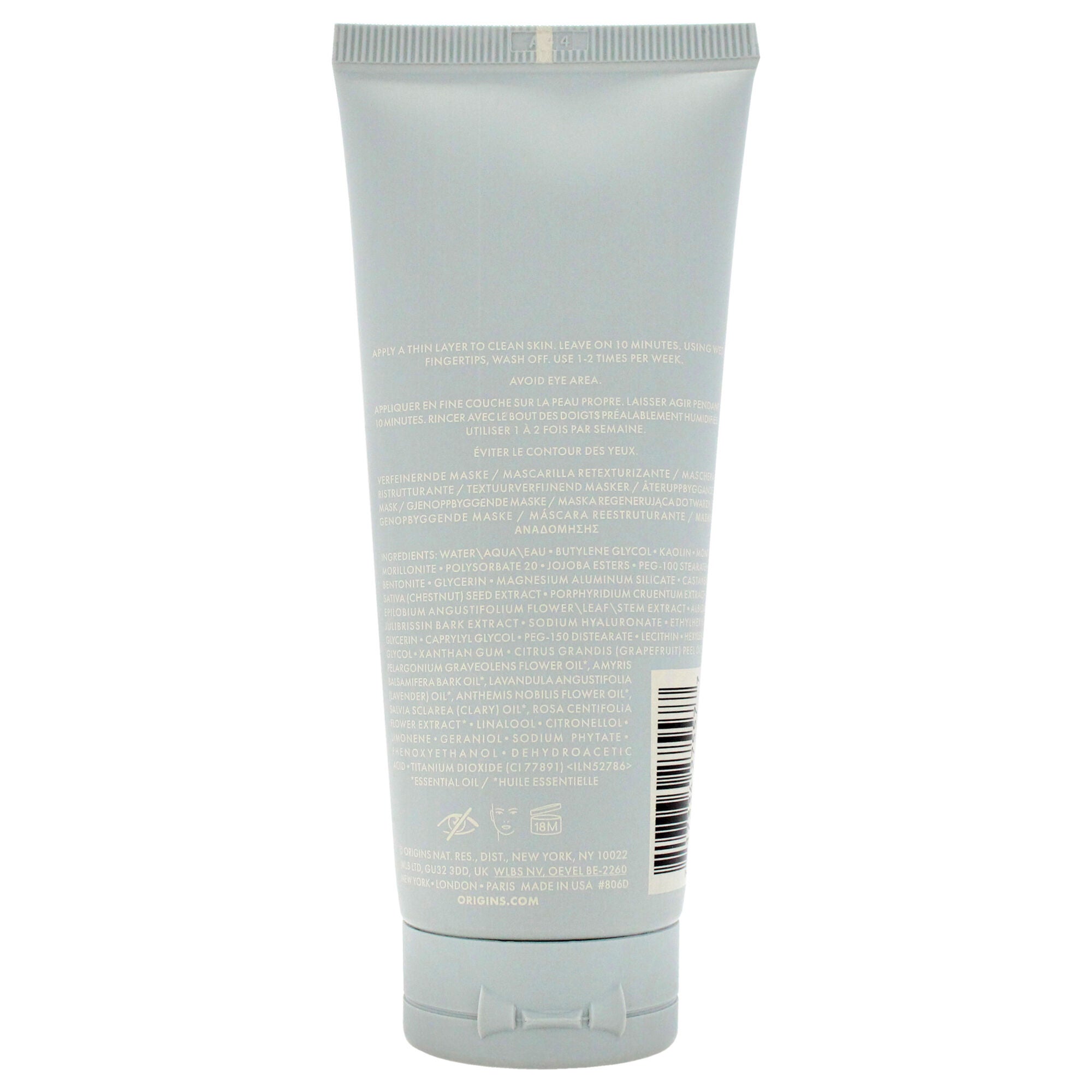 Original Skin Retexturizing Mask With Rose Clay by Origins for Unisex - 2.5 oz Mask, See Description, alternate image number 2