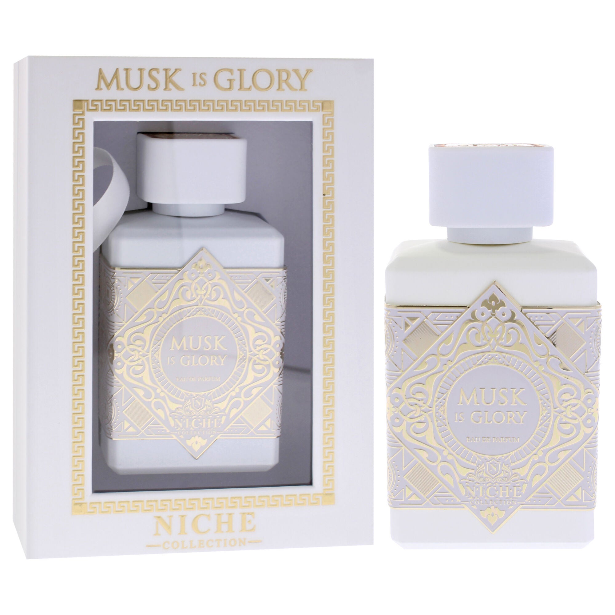 Niche Collection - Musk Is Glory by Khalis for Men - 3.4 oz EDP Spray, Clear, alternate image number 2