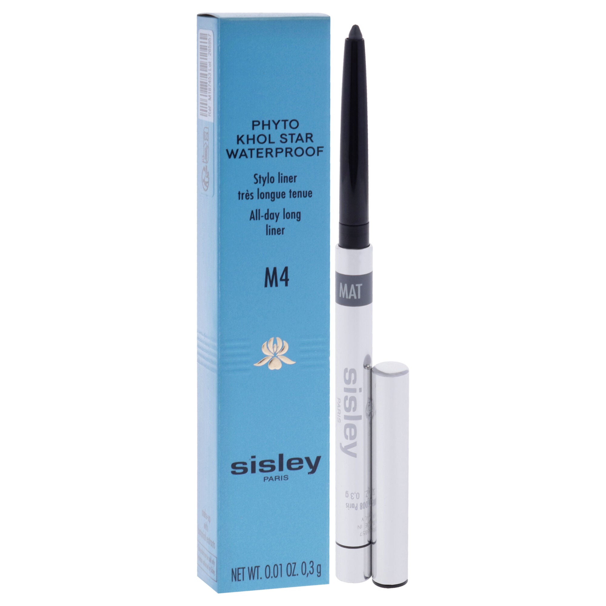 Phyto Khol Star Waterproof - M4 Matte Graphite by Sisley for Women - 0.01 oz Eyeliner, See Description, alternate image number 2