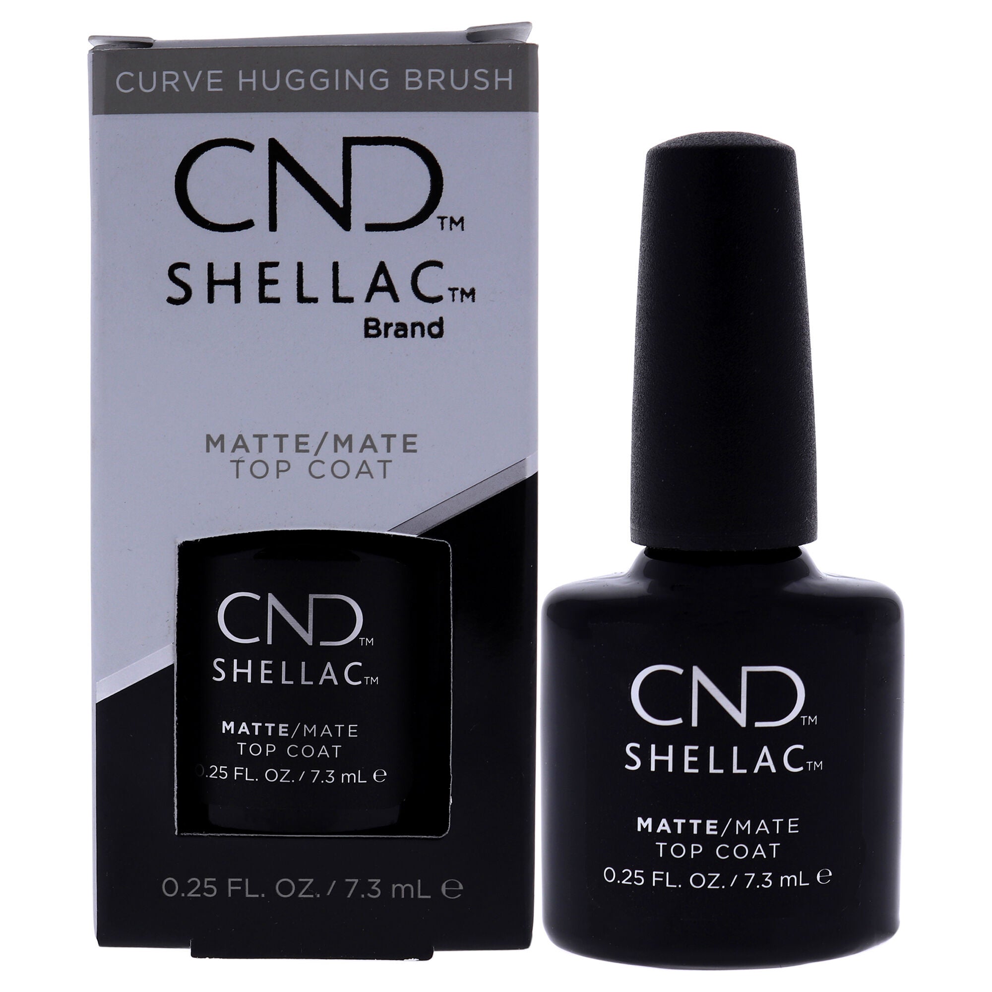 Shellac Nail Color - Matte Top Coat by CND for Women - 0.25 oz Nail ...