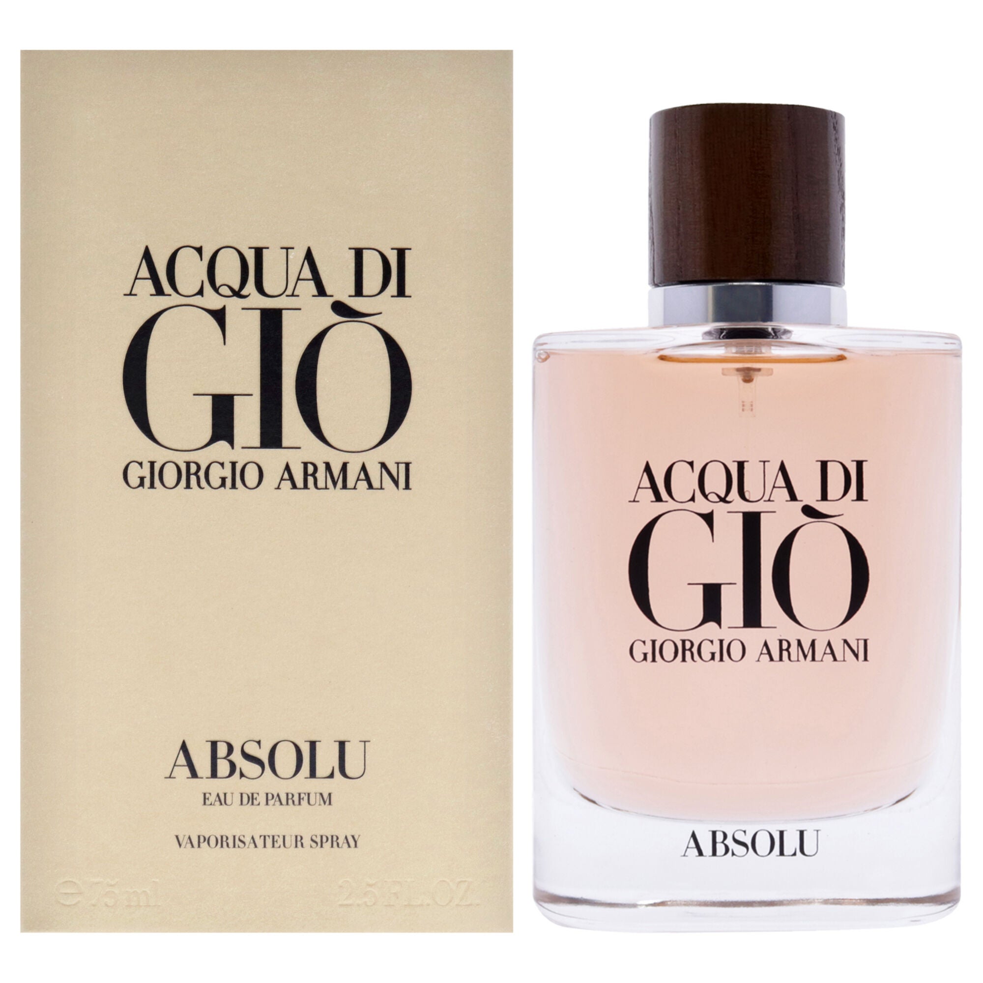 Acqua Di Gio Absolu by Giorgio Armani for Men - 2.5 oz EDP Spray, See Description, hi-res image number 0