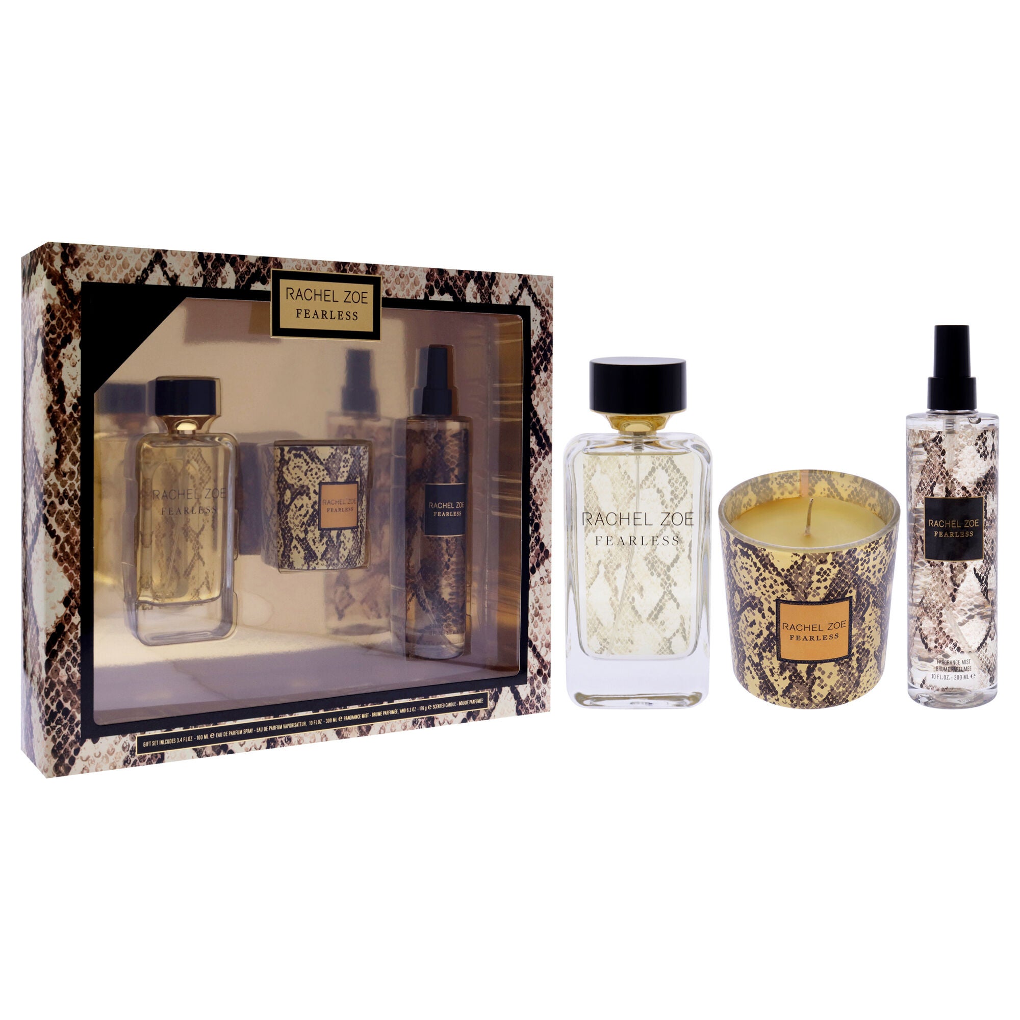 Fearless by Rachel Zoe for Women - 3 Pc 3.4oz EDP Spray, 10oz Fragrance Mist, 6.3oz Candle, , alternate image number 6