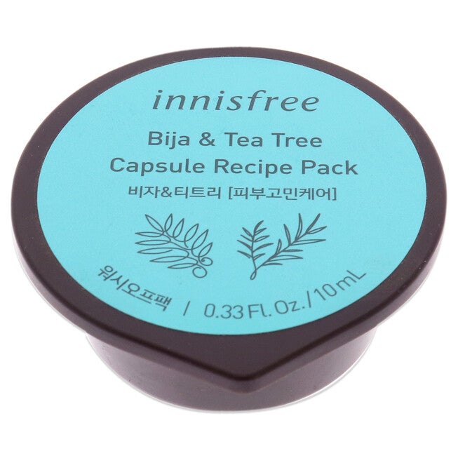 Capsule Recipe Pack Mask - Bija and Tea Tree by Innisfree for Unisex - 0.33 oz Mask, NA, hi-res image number null