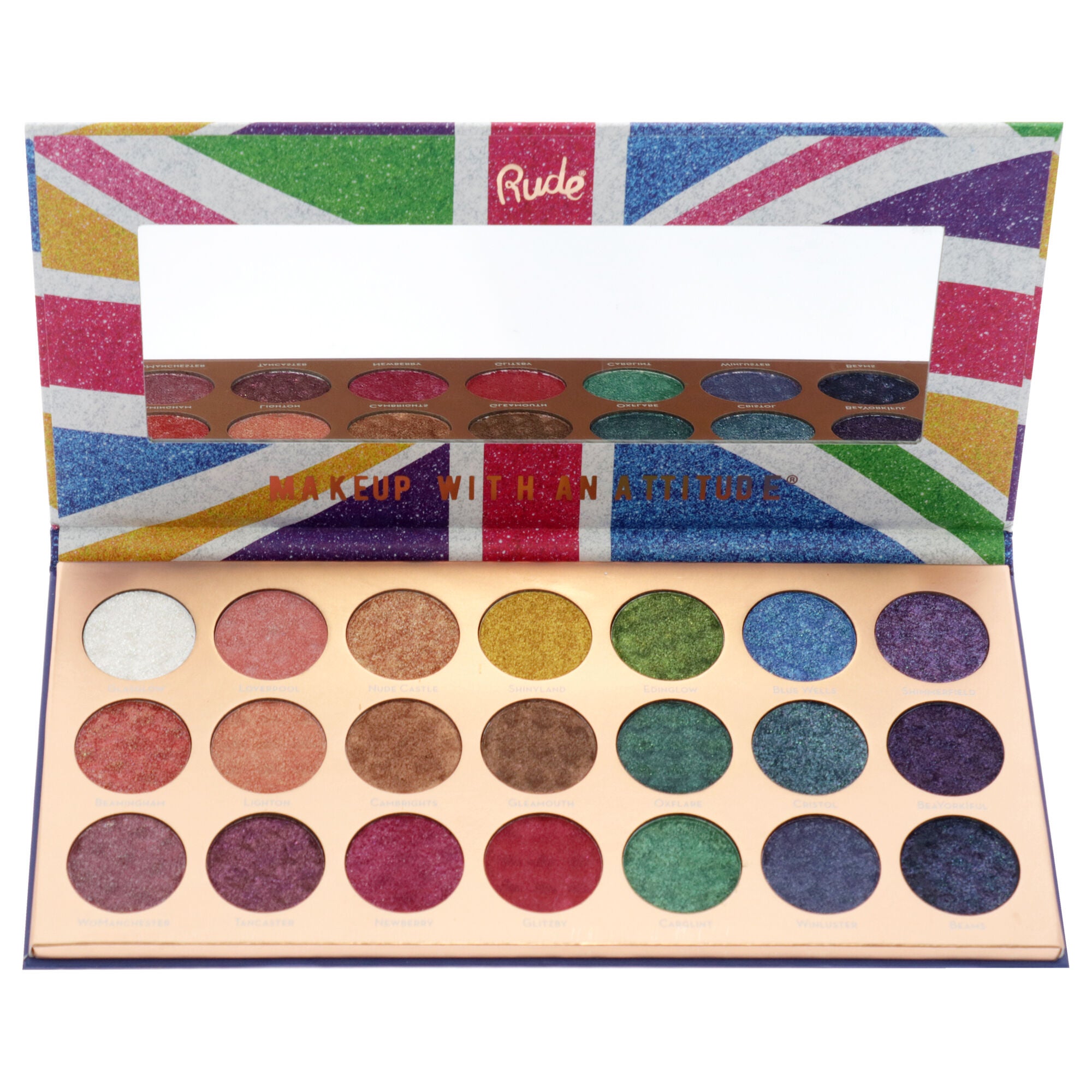 United Shimmerdom Eyeshadow Palette - 21 Shimmer for Women - 0.88 oz Eye Shadow, See Description, alternate image number 1