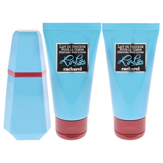 Lou Lou by Cacharel for Women - 3 Pc Gift Set 1.7oz EDP Spray, 1.7oz Body Lotion, 1.7oz Body Lotion, , alternate image number null