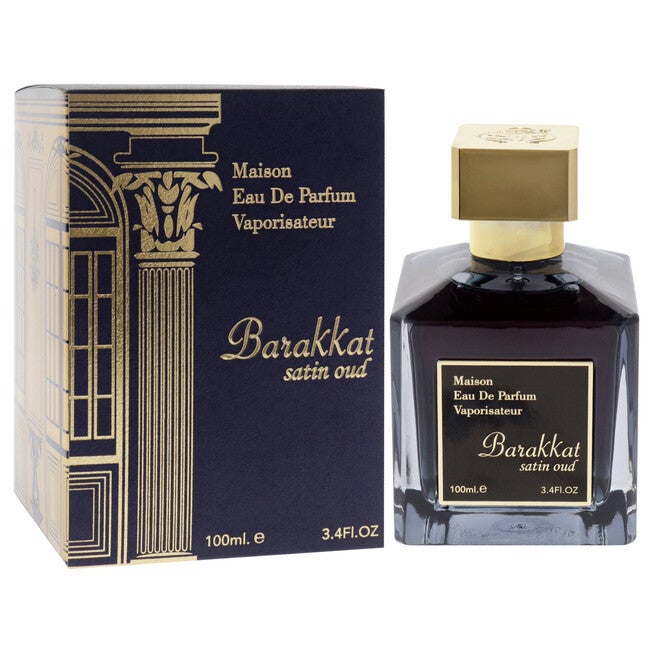 Maison Barakkat Satin Oud by Fragrance World for Unisex - 3.4 oz EDP Spray, NA, alternate image number null