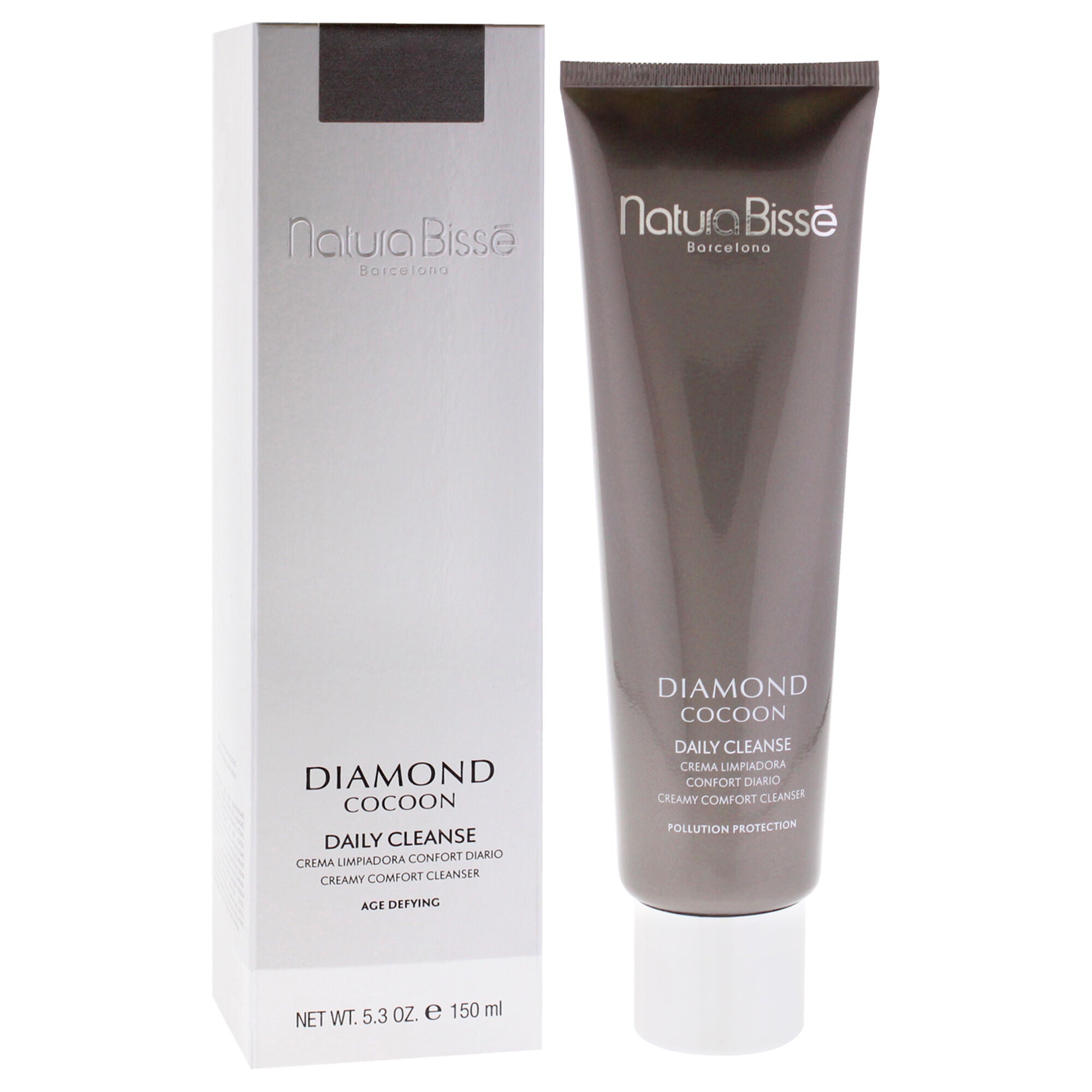 Diamond Cocoon Daily Cleanser by Natura Bisse for Women - 5.3 oz Cleanser, White, alternate image number 2