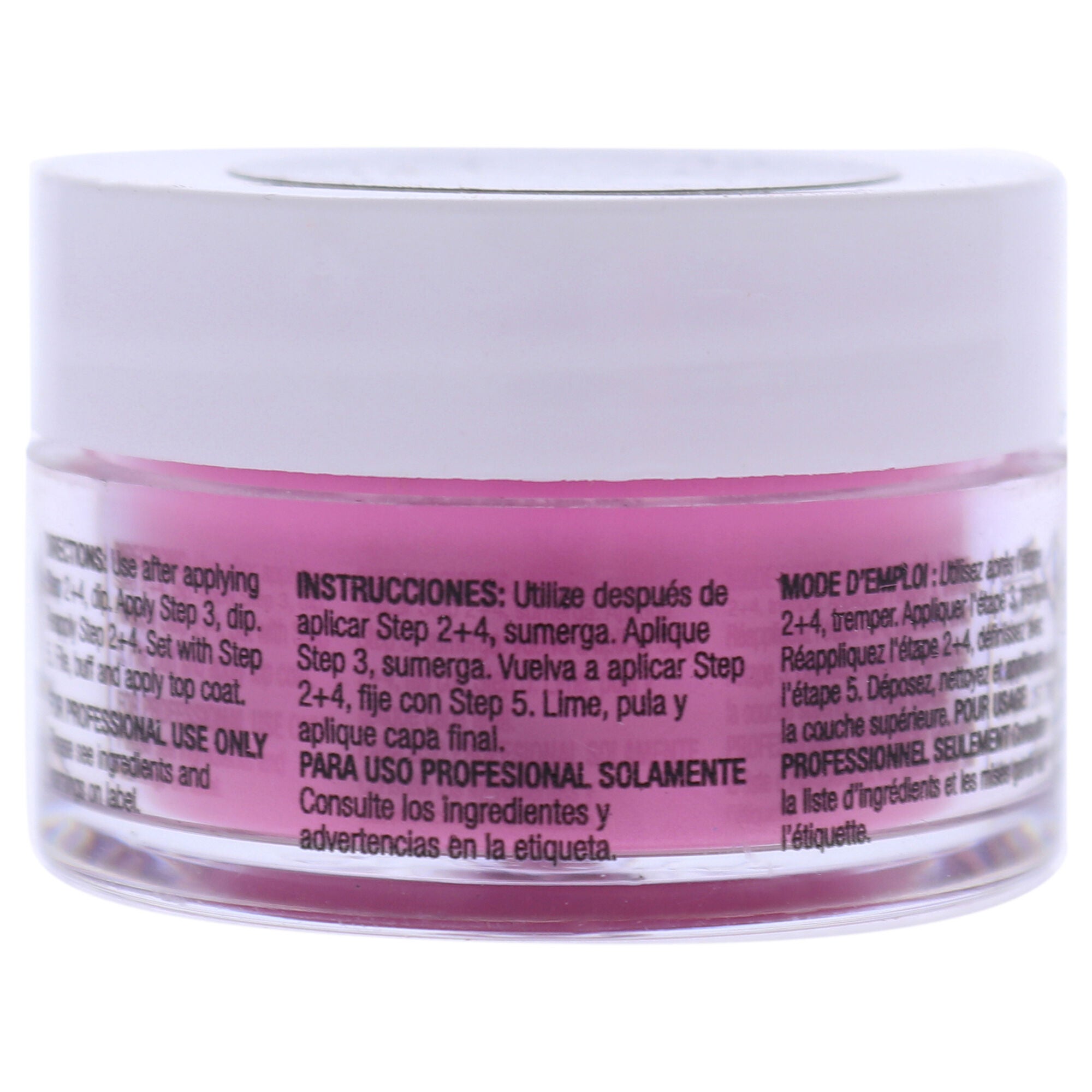 Pro Powder Polish Nail Colour Dip System - Bright Pink by Cuccio Colour for Women - 0.5 oz Nail Powder, See Description, alternate image number 2