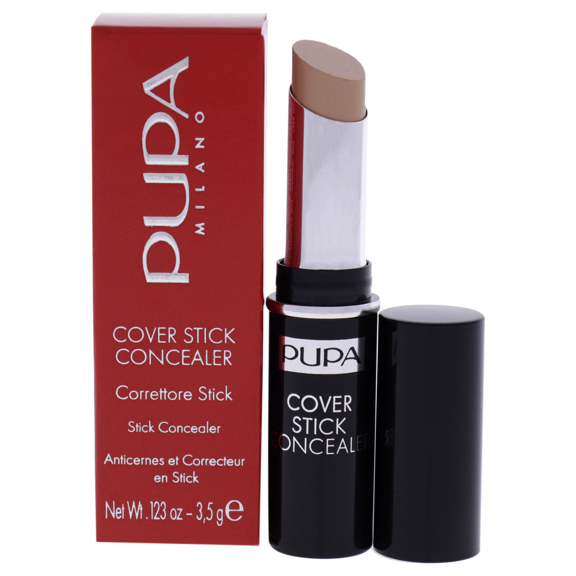 Cover Stick Concealer - 003 Dark Beige by Pupa Milano for Women - 0.123 oz Concealer, See Description, hi-res image number 0