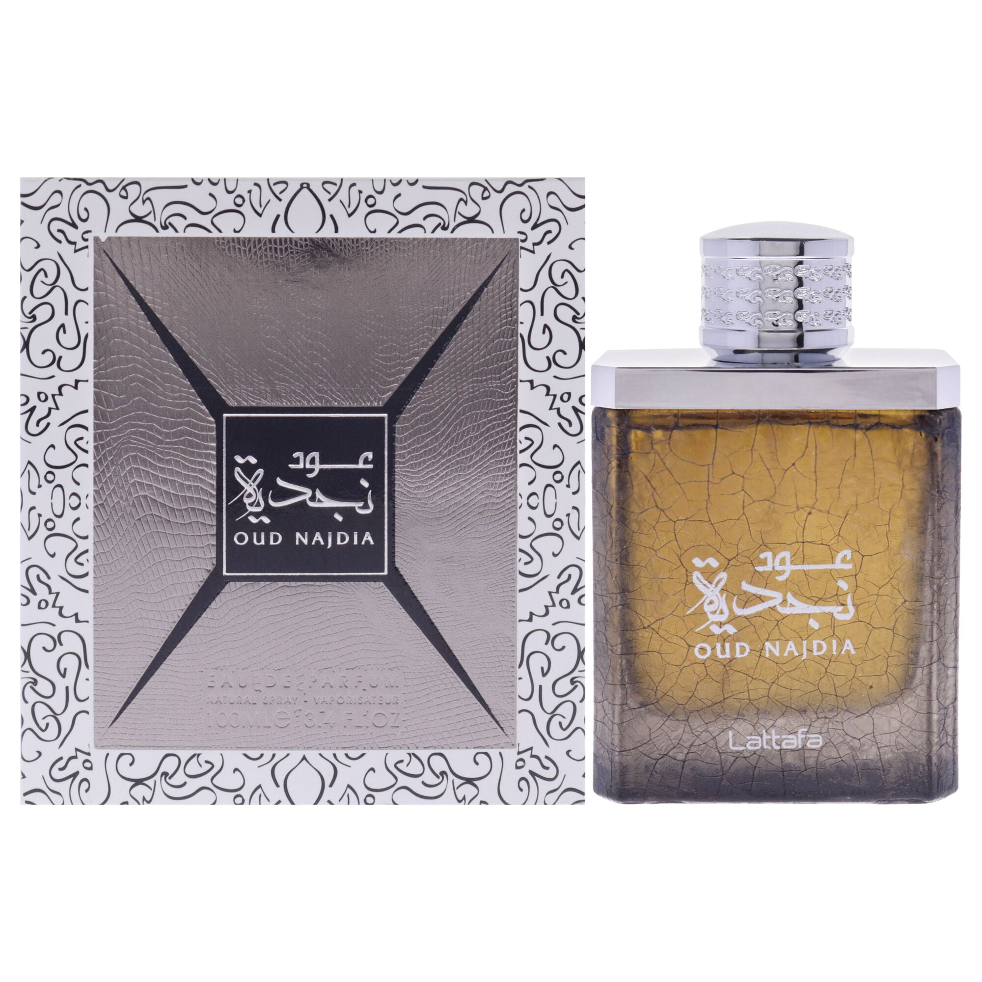 Oud Najdia by Lattafa for Men - 3.4 oz EDP Spray, See Description, hi-res image number 0