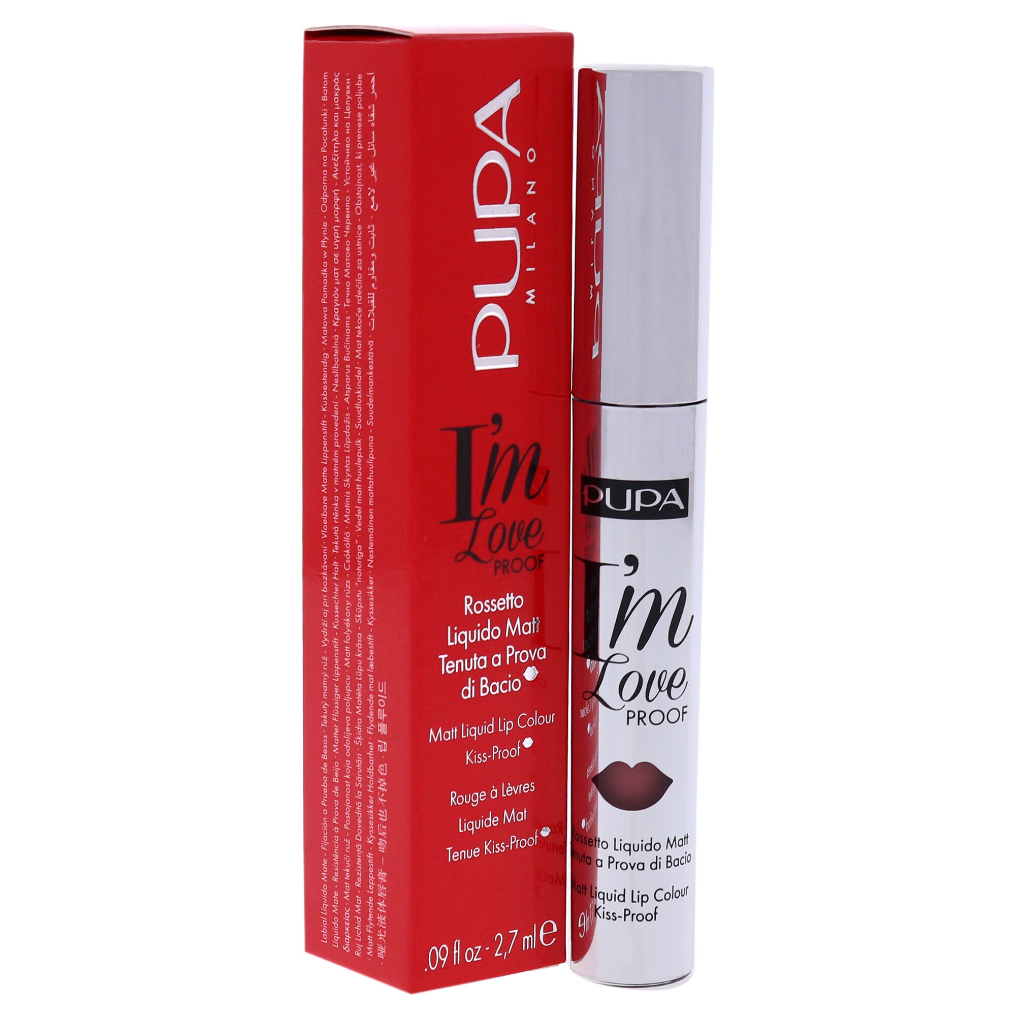 I Am Love Proof Matt Liquid Lip Color - 002 Delicate Nude by Pupa Milano for Women - 0.09 oz Lipstick, See Description, alternate image number 1