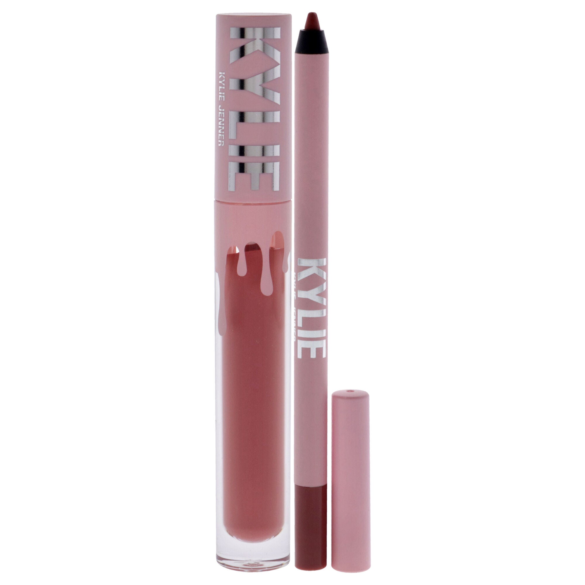 Matte Lip Kit - 704 Sweater Weather by Kylie Cosmetics for Women - 2 Pc 0.10oz Matte Liquid Lipstick, 0.039oz Lip Liner, See Description, alternate image number 3