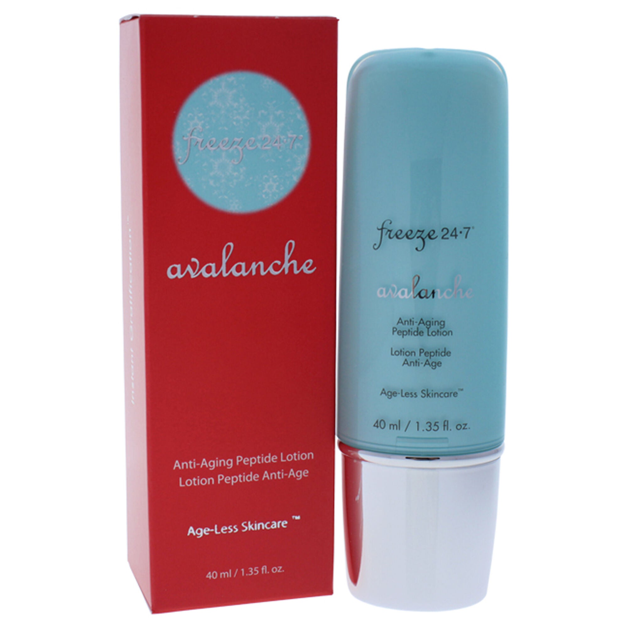 Avalanche Anti-Aging Peptide Lotion by Freeze 24.7 for Unisex - 1.35 oz Lotion, See Description, hi-res image number 0