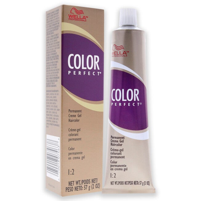 Color Charm Permanent Hair Color Gel - 5A Light Ash Brown by Wella for Unisex - 2 oz Hair Color, NA, alternate image number null