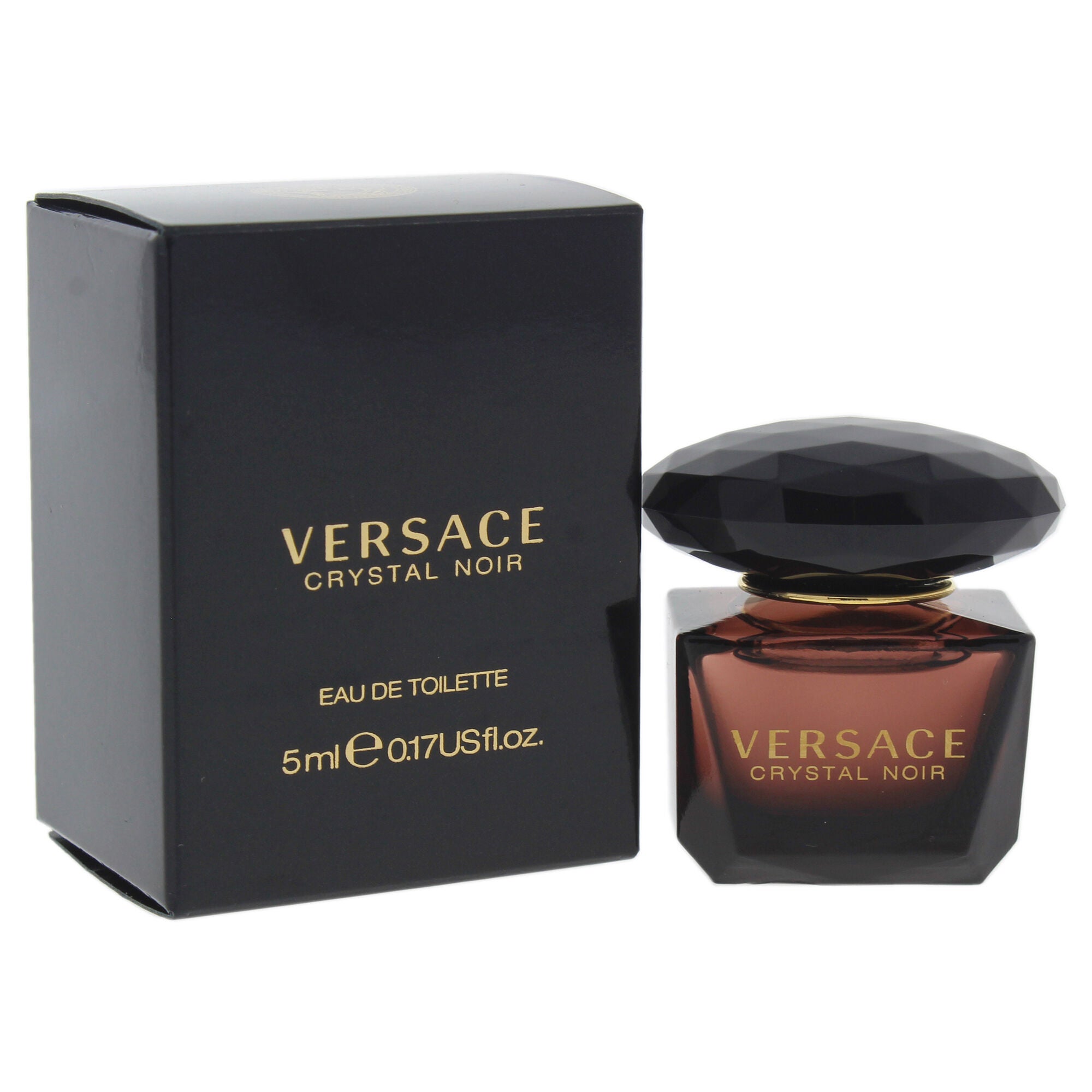 Versace Crystal Noir by Versace for Women - 5 ml EDT Splash (Mini), See Description, alternate image number 2