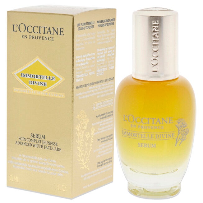 Immortelle Divine Serum - Advanced Youth Face Care by LOccitane for Unisex - 1 oz Serum, NA, alternate image number null